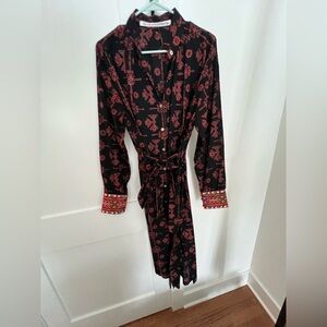 Alix of Bohemia Cotton Belted Dress